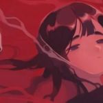 une jeune fille qui se baigne dans un bain de sang