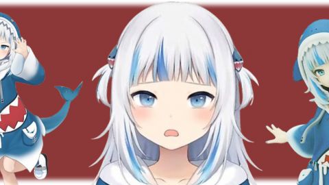 La Vtubeuse Gawr Gura