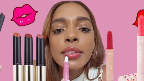 Deux rouges à lèvres de chez Este Lauder et Tarte cosmetics