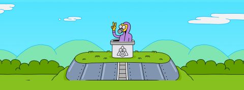 Bunker club : un NFT qui vous promet de survivre à l’apocalypse Capture de la hompage du site Bunker Club