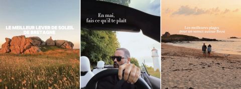 Moins de paillettes, plus de terroir : les influenceurs locaux kiffent leur province Captures du compte insta @davlupp