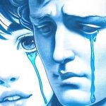 Zoom sur un couple qui pleure (couverture de Sillyboy de Peter Vack)