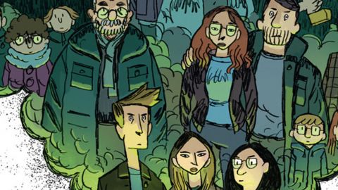 Parler sciences et climat en BD, l'enthousiasme des chercheurs (et du public) Zoom sur la couverture d ela BD Verts de rage, les enfants de plomb