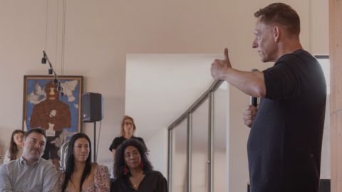 Peter Thiel parle de sa foi devant une audience