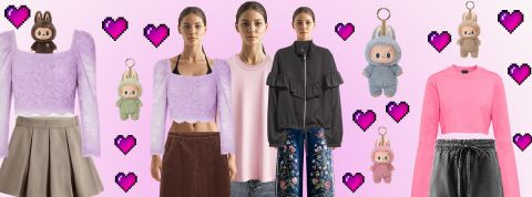 Consommation : la GenZ entre nihilisme économique et reprise de contrôle Une fille avec 3 teneus différentes, des labubus et des vêtements