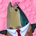 une poisson qui donne l'actualité