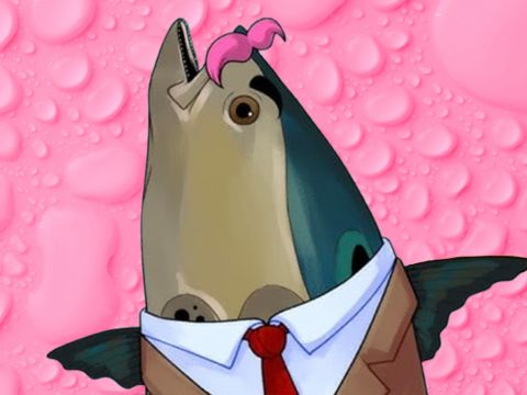 une poisson qui donne l'actualité