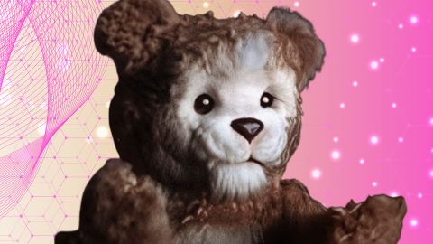 la peluche creepy du film AI