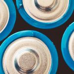 Gros plan sur des piles