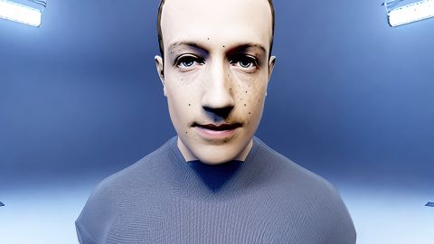 Mark Zuckerberg version anime