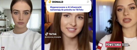 Comment de jolies influenceuses IA ont tenté de convaincre les Polonais de quitter l'Europe Des IA polonaises