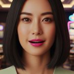 une vendeuse chinoise synthétique