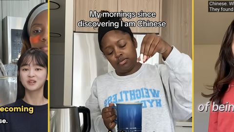 Des captures écran de personnes adoptant le Chinese way of life