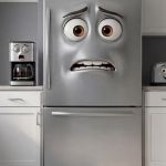 Des appareils électroménagers humanisés, type studio Pixar
