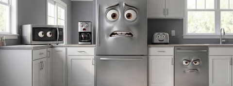 L'enshittification de l'électroménager, ou la colonisation domestique Des appareils électroménagers humanisés, type studio Pixar