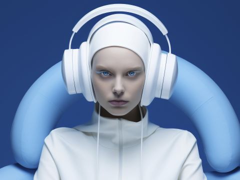 front-view-woman-posing-futuristic-portrait