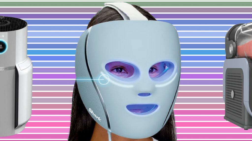 Une purificateur d'air, un masque Led et un Slushi maker