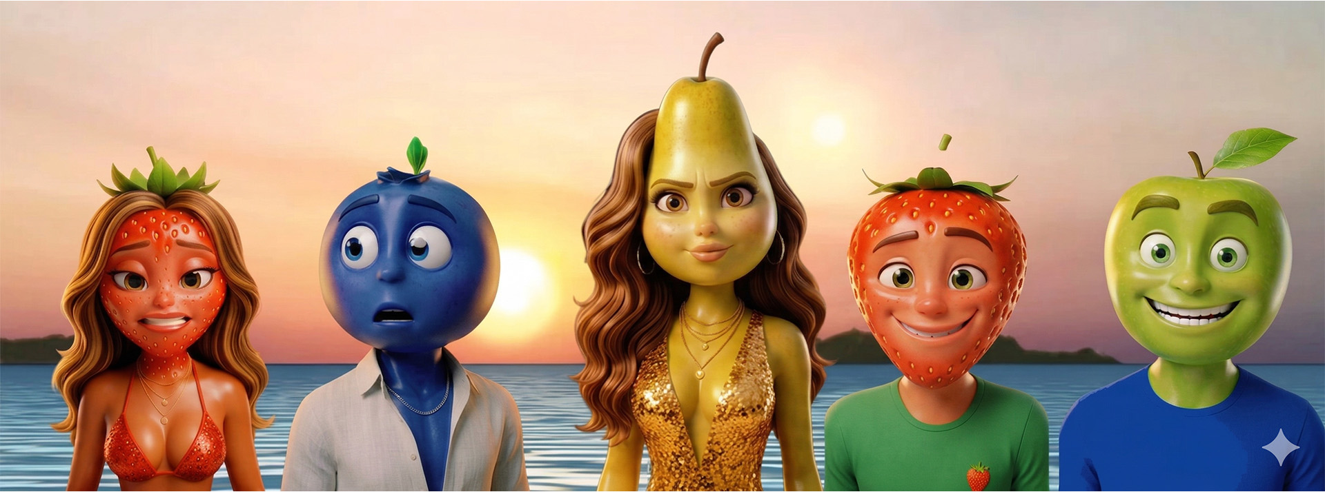 L’île de la Skibidi Tentafruit : ces short dramas générés par IA qui explosent sur TikTok - L'ADN Les personnages de la Skibidi Tentafruit
