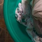 Une bassine de linge