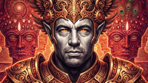 joe rogan en elfe mécanique