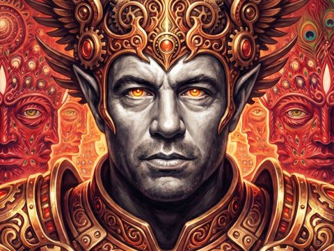 joe rogan en elfe mécanique