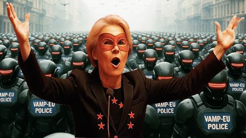 Un montage avec deux images du clip Vampaieur de Tractopelle Musik