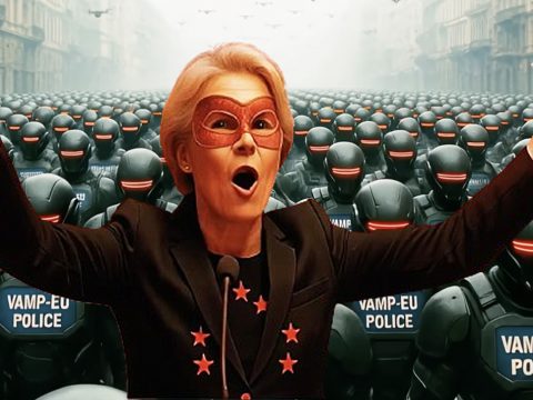 Un montage avec deux images du clip Vampaieur de Tractopelle Musik