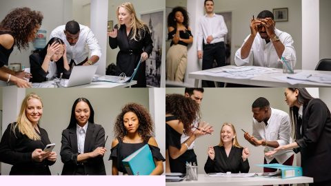 collègue entreprise