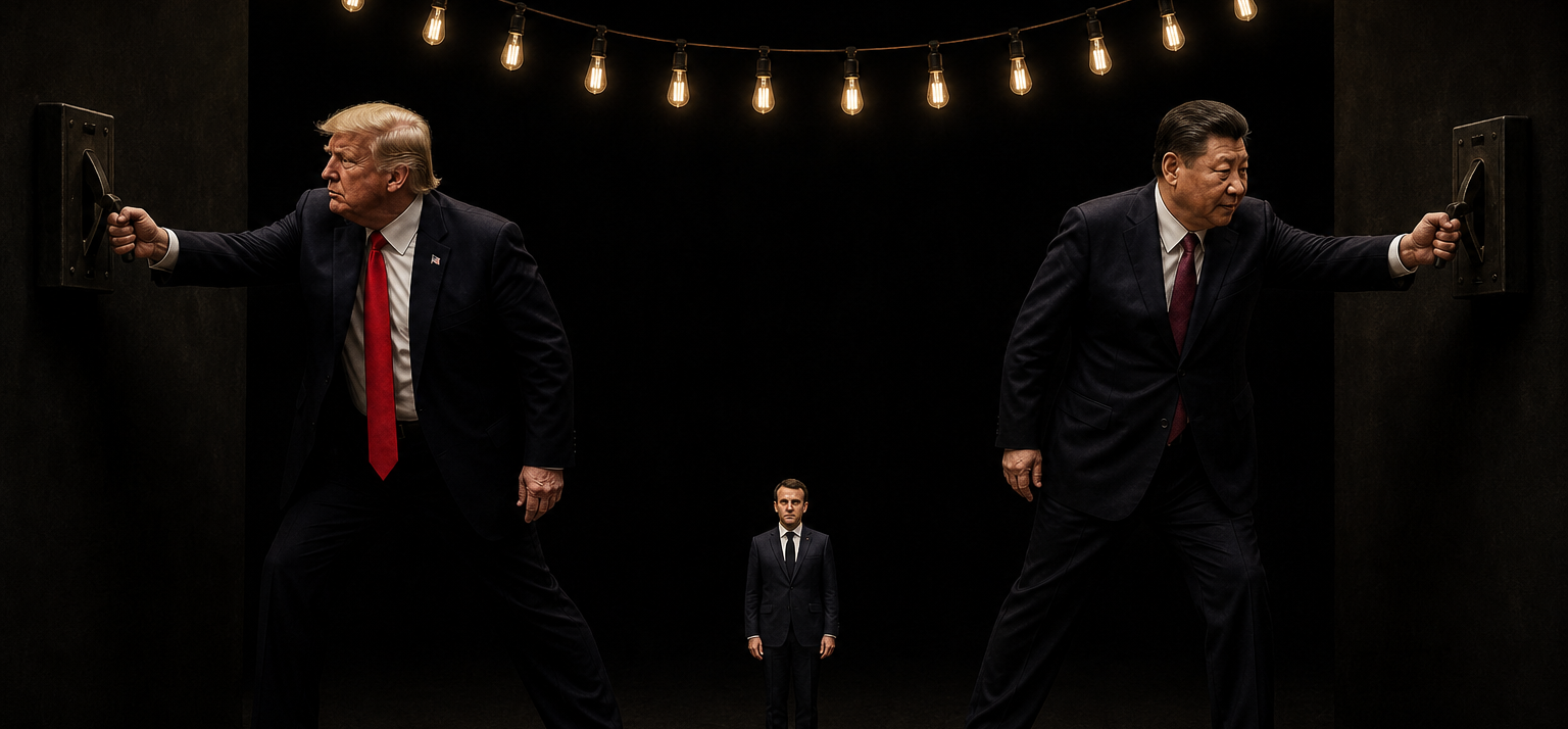 Trump Macron XI Pijing Trump Macron XI Pijing