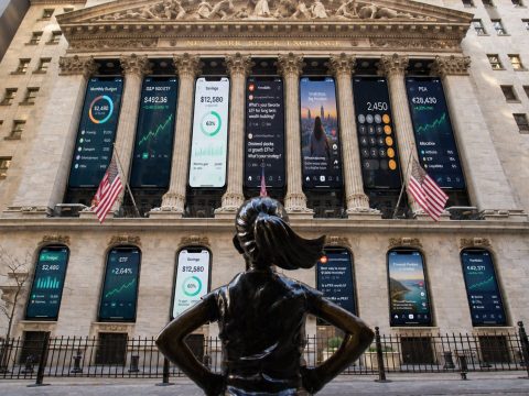 bâtiment de la Bourse de New York, au 11 Wall Street